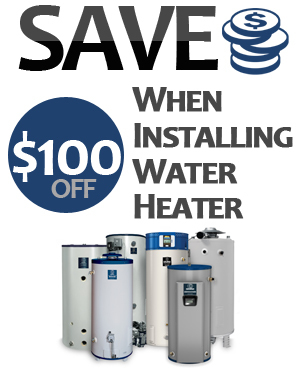 free water heater installation coupon